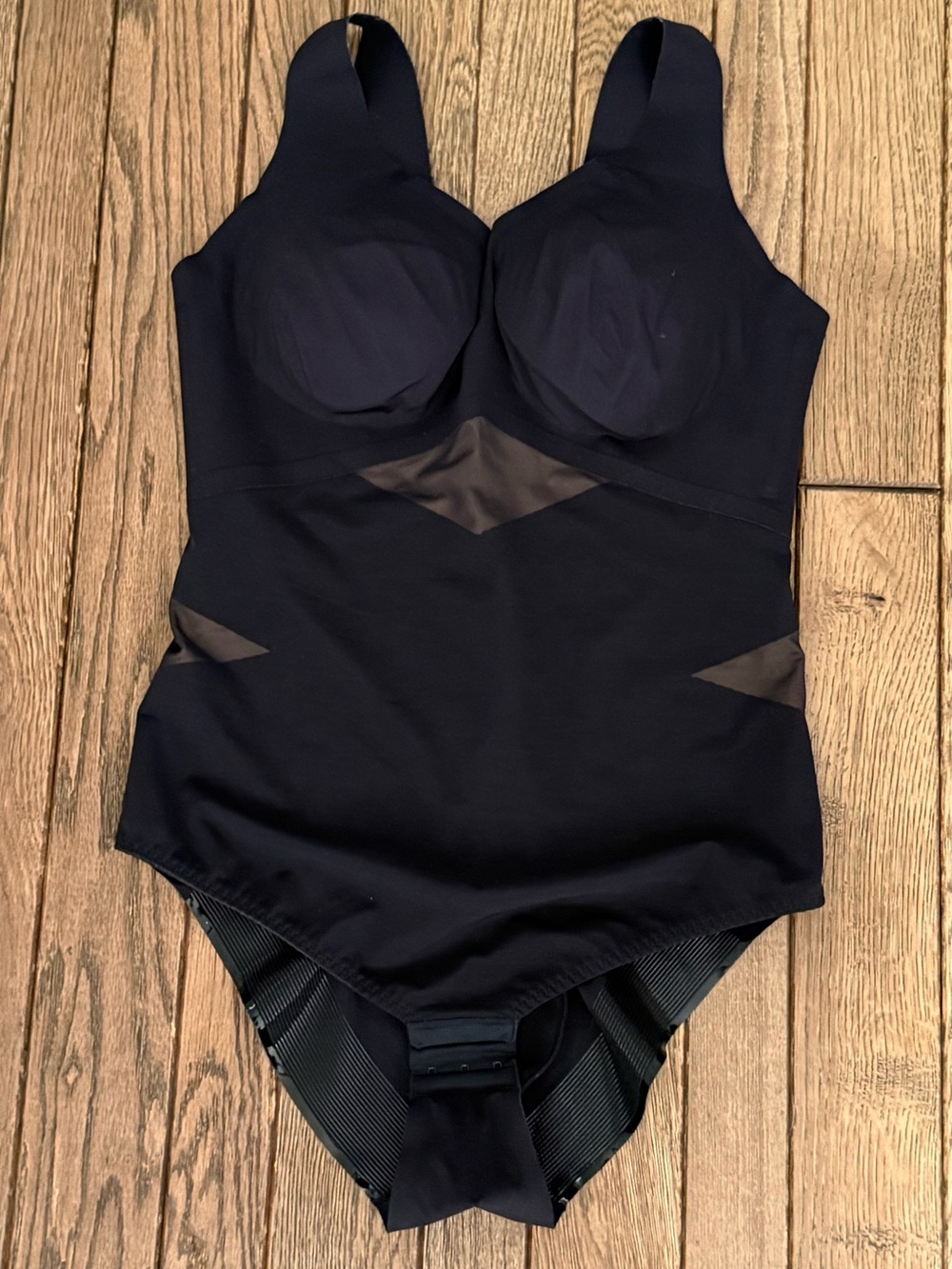 Honeylove LiftWear Tank Bodysuit Shapewear Black Size 1X